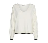 VERO MODA Jersey 'Breeze' crema / negro S crema / negro