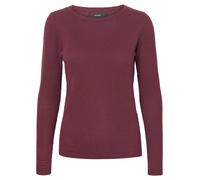VERO MODA Vmcare Structure LS O-Neck Blou Ga Noos Jersey Delgado, Winetasting, XL para Mujer