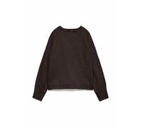VERO MODA Jersey con cuello de pico. Color Chocolate