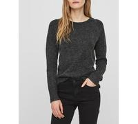 Vero Moda Jersey de mujer básico manga larga. Negro 36 (S)