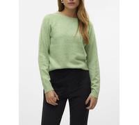 Vero Moda Jersey de mujer básico manga larga. Verde claro 42 (XL)