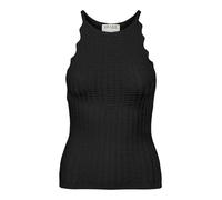 VERO MODA Jersey de Punto Femenino VMPANAMA Top de Punto, Negro, L