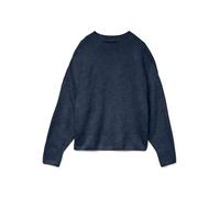 VERO MODA Jersey de Punto para Mujer Corte Holgado Cuello Redondo Hombros caídos Manga Larga