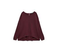 VERO MODA Vmbreeze Aura LS Zipper Blouse Noos, Winetasting., XS