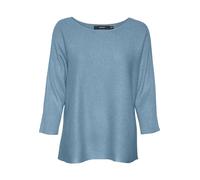 VERO MODA Jersey de Punto para Mujer VMNORA, Azul, XL