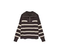 VERO MODA Jersey de Punto para Mujer VMSABA, Pastel de Chocolate, L