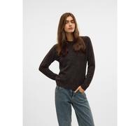 VERO MODA Jersey de punto sedoso. Color chocolate
