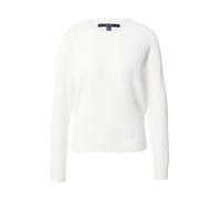 Vero Moda Vmdoffy LS - Jersey de Cuello Redondo para Mujer, Blanco Nieve/Detalle: Melange, M