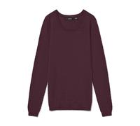 Vero Moda Jersey Femenino con Textura, Winetasting, XXL