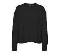 VERO MODA Jersey para Mujer Vmserena LS O-Neck Ga Boo, Negro, XL