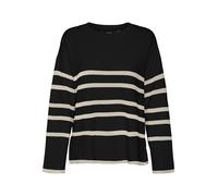 VERO MODA Jersey 'Saba' crema / negro XS crema / negro