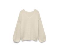 VERO MODA Jersey talla grande 'VMMaybe' ecru XL ecru