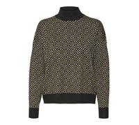 VERO MODA Jersey 'VMARIA' beige claro / negro M beige claro / negro