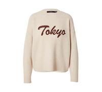 VERO MODA Jersey 'VMBoom' crema / marrón XXL crema / marrón