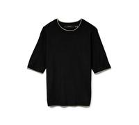 VERO MODA Jersey 'VMBreeze' ecru / negro M ecru / negro