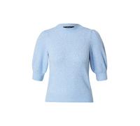 VERO MODA Women's VMDOFFY 2/4 GA Noos - Jersey para Mujer (Cuello Redondo, Talla M), Color Azul, Azul Little Boy Blue/Detalles: Melange, M