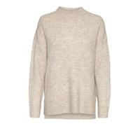 Vero Moda Vmlefile Oversize Boxy Blouse Ga Noos Suéter, Birch/Detail: with Melange, S para Mujer