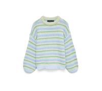 VERO MODA Jersey 'VMMAYBE' beige / azul claro / verde M beige / azul claro / verde