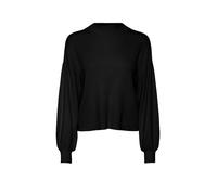VERO MODA Vmnancy LS Funnelnk Jersey Ga Noos Suéter, Negro, XL para Mujer