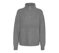 VERO MODA Jersey 'VMPlaza' gris moteado L gris moteado