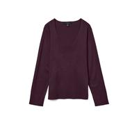 VERO MODA Jersey 'VMSILJE' rojo vino L rojo vino