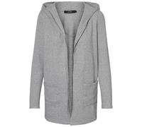 VERO MODA Knitted Cardigan VMDOFFY Knit Cardigan Light Grey Melange S Light Grey Melange S