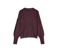VERO MODA Knitted Cardigan VMLEA Knit Cardigan Winetasting XS Winetasting XS