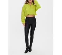 Vero Moda Leggings largo de mujer encerados. Negro 36 (S) / 30 (30)