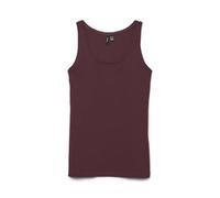 VERO MODA Long Tank Top Vmlulu-Camiseta de Tirantes Larga Jrs Ga Noos, Puerto Tawny, XL Mujeres