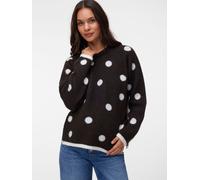 Vero Moda Maternity Jersey marrón oscuro / blanco L EUR