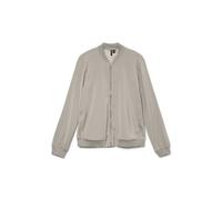 VERO MODA Mujer Chaqueta Blouson Fly Away Cuello Cremallera Chaqueta Ligera Versátil, Color:Beige-2, Talla:M