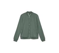VERO MODA Mujer Chaqueta Blouson Fly Away Cuello Cremallera Chaqueta Ligera Versátil, Color:Verde-2, Talla:L