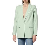 VERO MODA Vmcarmen LS Loose Blazer Noos Chaqueta Larga, Color Verde, L para Mujer