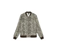 VERO MODA Mujer Vmcoco L/S Bomber AOP Ga WVN Noos, Tarta de Chocolate, x_l, Pastel de Chocolate, x_l