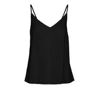 VERO MODA Mujer Vmeasy Joy V-Neck Singlet WVN Ga, Negro, M