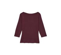 Vero Moda Mujer Vmpanda Modal 3/4 Top Jrs Noos Camiseta de Manga Larga, Winetasting, M