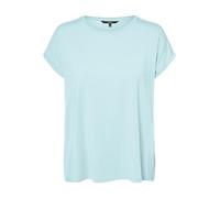 Vero Moda Camiseta Vmpaula Noos S/S Camisa, Limpet Shell, M para Mujer