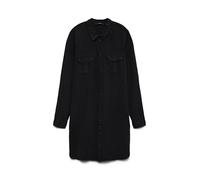 Vero Moda Mujer Vmsilla LS Short Dress Lt Bl Noos Ga Vestido | Vestido vaquero