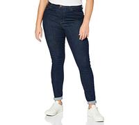 Vero Moda Mujer VMSOPHIA HR Skinny Jeans BA3132 VMA Pantalones, Wash:Rinse Dark Blue Denim, L