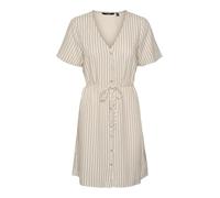 VERO MODA Neck Dress Vmmymilo SS Vestido de Cuello en V Wvn Ga Noos para Mujer