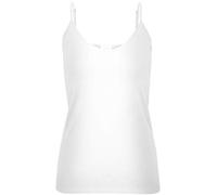 Vero Moda NOS Damen Top VMMAXI MY SOFT V SINGLET NOOS, Weiß (Bright White), 42 (Herstellergröße: XL)