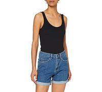 VERO MODA NOS Mujer Vmnineteen HR Loose Shorts Mix Noos Pantalones Cortos Not Applicable, Azul (Medium Blue Denim Medium Blue Denim), 36 (Talla del Fabricante: X-Small)
