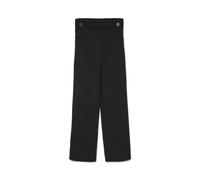 Vero Moda Vmlivanaya HR Pantalón Ancho Noos, Negro, L / 30L para Mujer