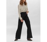Vero Moda Pantalón de mujer wide leg largo. Negro 34 (XS) / 30 (30)