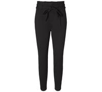 Vero Moda Vmeva Hr Loose Paperbag Pant Ga Noos, Pantalones Mujer, Negro (Black), XL