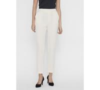 VERO MODA Pantalón recto. Color Crudo