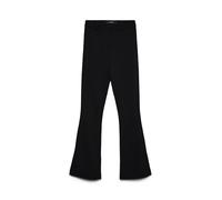 Vero Moda Pantalón Vmamira Mr Acampanado para Mujer Ga Noos, Negro, XS