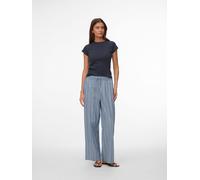 VERO MODA Pantalón 'VMELENA' azul / blanco 36 azul / blanco