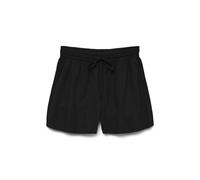 VERO MODA Pantalones Cortos Elegantes y Ligeros de Verano para Mujer, Color:Negro, Talla:S
