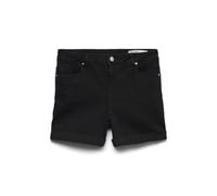 Vero Moda Pantalones Cortos Vmluna Mr Fold Mix Ga Noos, Negro, L